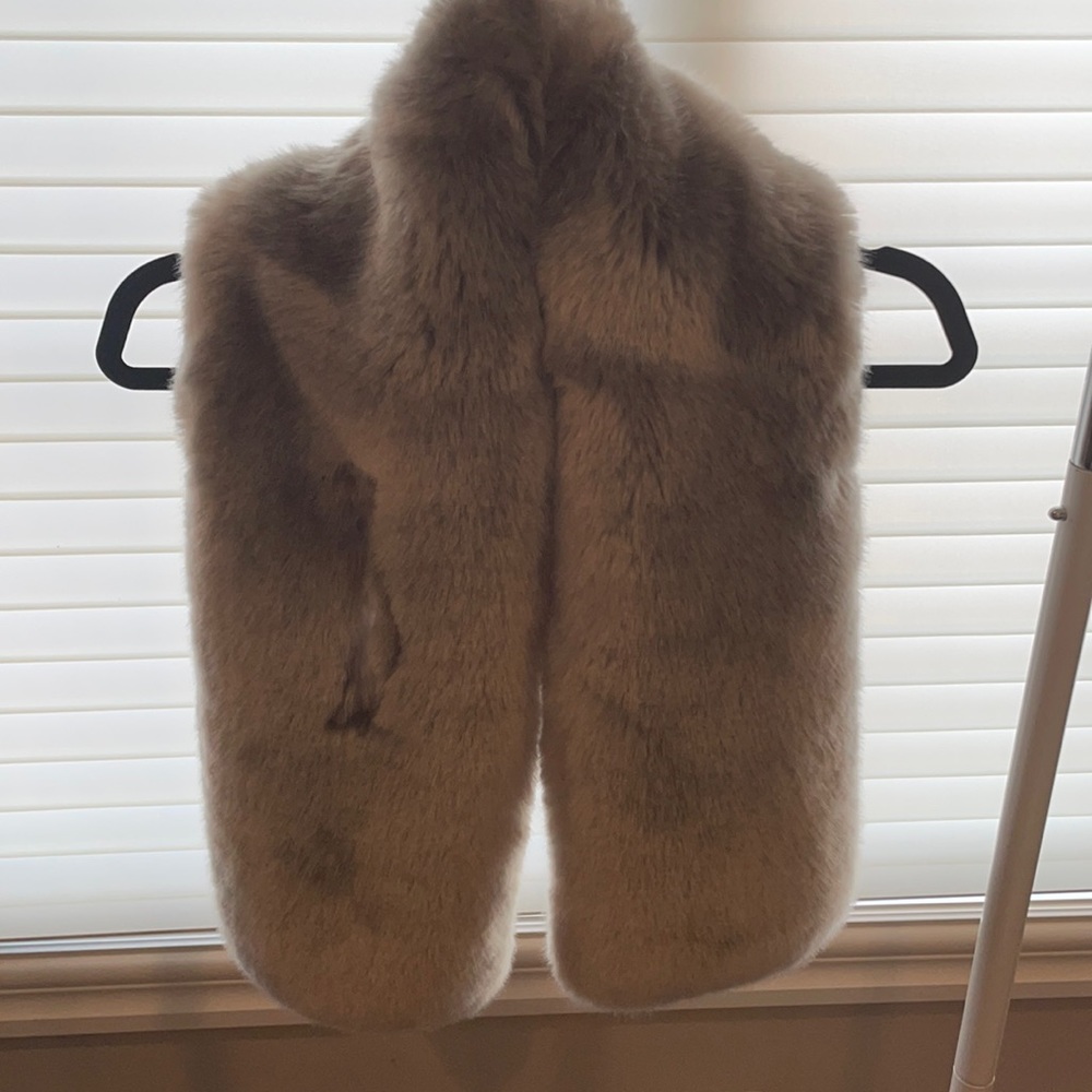 Faux fur scarf